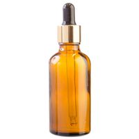 Essentially Natural Amber Glass Bottle with Pipette - 50ml